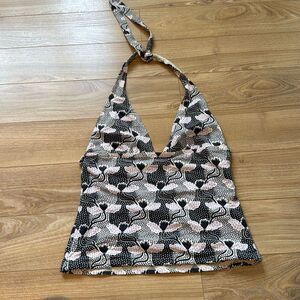 Calvin Klein Swimwear Vintage Tankini Top Size 12